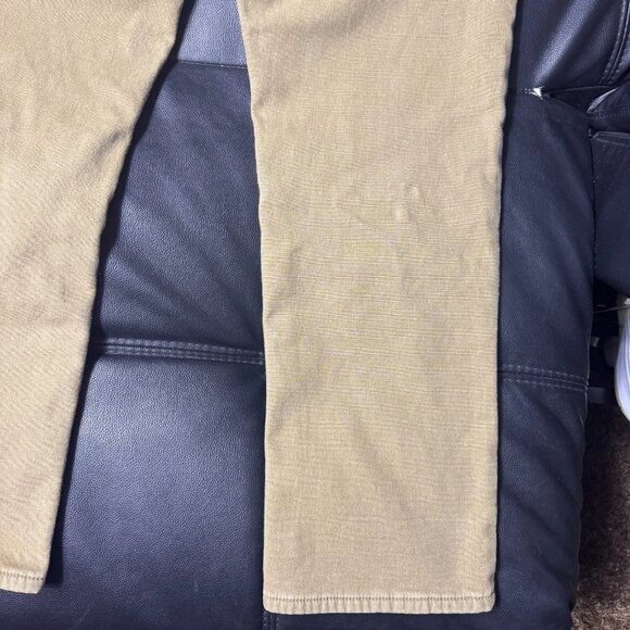 Weatherproof Vintage Men's Pants Brown Fleece Lined Stretch Regular Fit W40 L32 - Picture 10 of 16